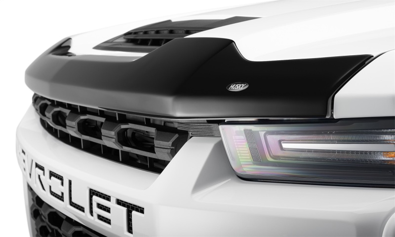 GMC Sierra 3500HD Hood Deflector - Husky Liners - Aeroskin - Smoke - `20-`23